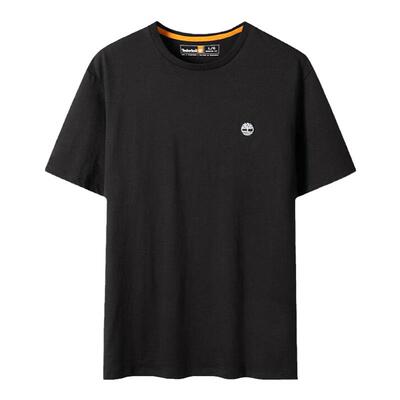 添柏岚中性纯棉舒适圆领短袖T恤