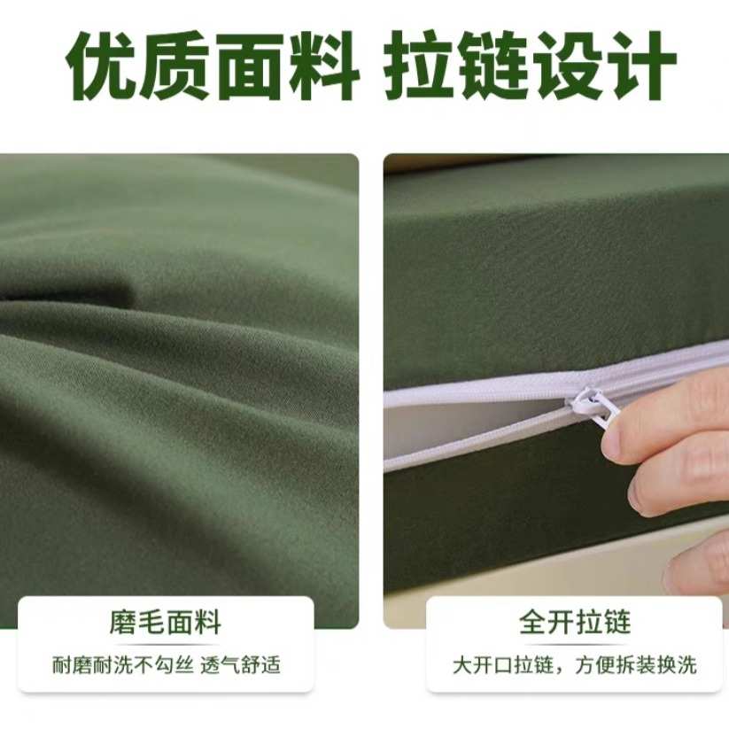 高密度海绵床垫家用军训住校租房学生宿舍加硬单人垫子工厂直销