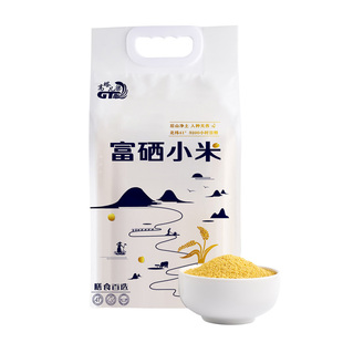 高塔儿梁内蒙富硒黄小米粥小黄米新米五谷杂粮富硒小米5斤