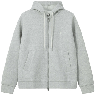 【新品】BEANPOLE滨波  春季女士抽绳连帽拉链运动风长袖卫衣外套