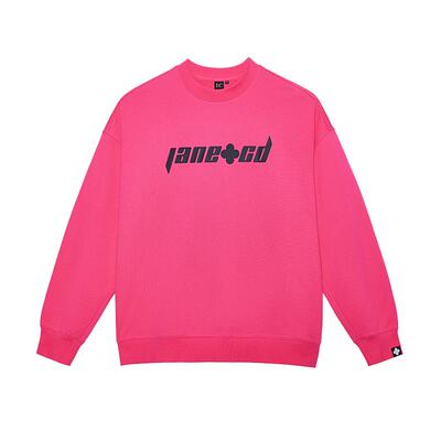 原创印花J.C秋季美式宽松卫衣