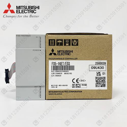 议价Mitsubishi/三菱FX5系列8入8出扩展模块 FX5-16ET/ESS 源型