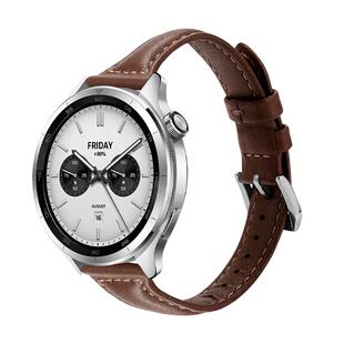 适用于小米watchS5手表s4表带真皮小蛮腰watch5女士s4sport新款S3皮质color2运动智能s2腕带s1时尚替换带配件