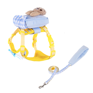 Touchdog它它学院狗狗胸背带牵引绳遛狗中小型犬背心式狗绳狗链