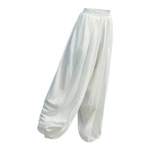 美愫瑜伽裤小个子可外穿女2025新款松弛感内观流宽松瑜伽灯笼裤