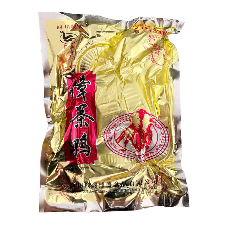 金陀四川特产樟茶鸭正宗手撕板鸭熟食下酒菜宴席酱鸭700g*20包/箱