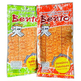 泰国本土711bento拌多乐超味鱿鱼片甜辣香辣手撕即食鱿鱼干零食