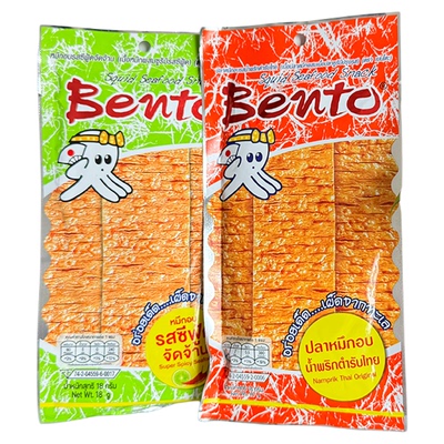 泰国本土711bento拌多乐超味鱿鱼片甜辣香辣手撕即食鱿鱼干零食