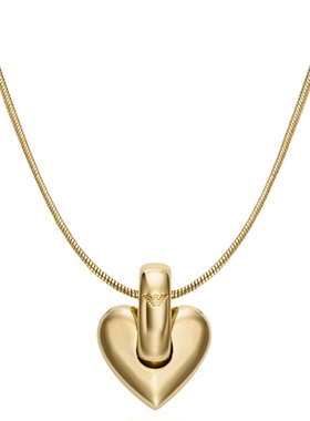 阿玛尼女士LOVE系列爱心项链