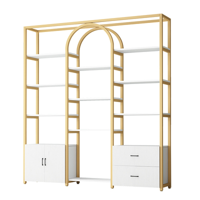 展示架加厚加高多层美容院展柜