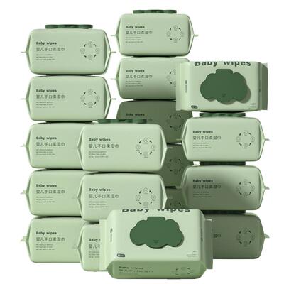 超亚婴儿湿巾手口屁专用80抽