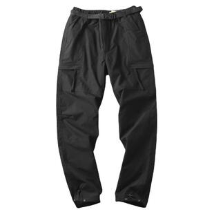 德国订单户外防风防水加绒软壳裤冬季男士直筒休闲裤多袋工装裤潮