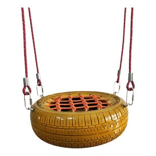网红幼儿园玩具儿童户外创意轮胎秋千配件室外悬吊篮室内家用摇篮