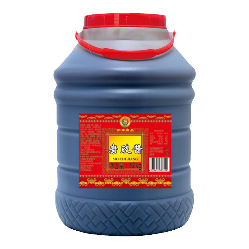 如丰【磨豉酱】12kg增城商用大桶装烧烤鹅鸭炸酱面汤底王炒菜焖肉