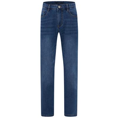 Navigare高弹力水洗牛仔长裤