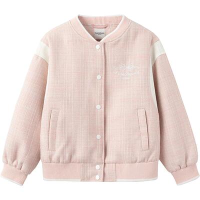 巴拉巴拉女童外套中大童棒球服秋
