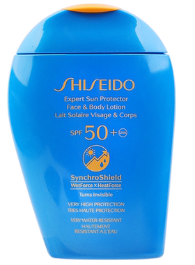 资生堂蓝胖子150ml防晒霜SPF50+