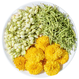 金银花菊花茉莉花组合茶独立包装熬夜三花茶养生下火茶无冰糖茶包