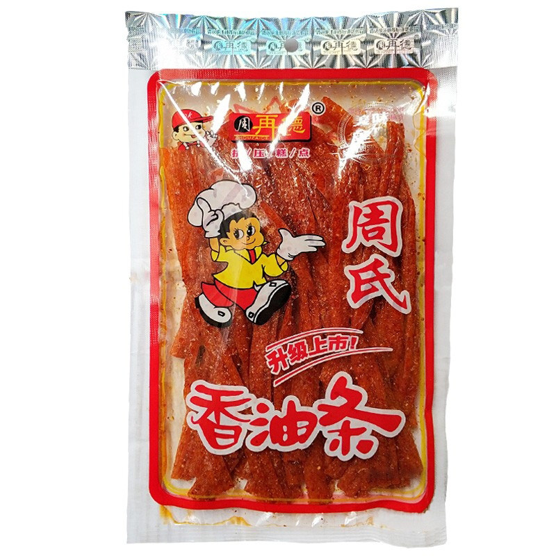 周再德周氏香油条儿时零食麻辣条