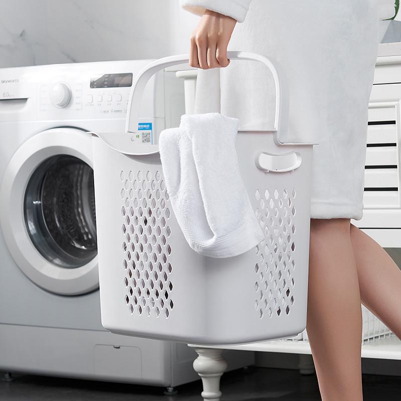 脏衣篮塑料特大号脏衣服收纳筐浴室衣物脏衣篓家用收纳桶洗衣篮子