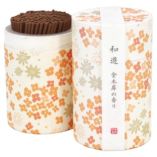 日本龟山「金木犀」和游系列短线香日式少烟香薰人气桂花清香持久