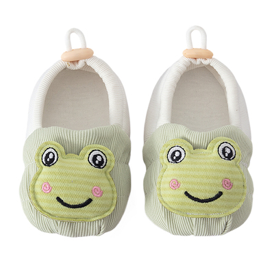新生婴儿防滑软底布鞋