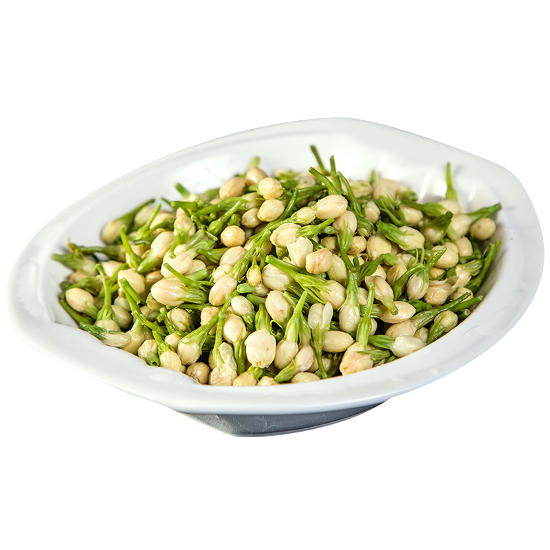 新鲜茉莉花野菜酒店凉拌炒蛋