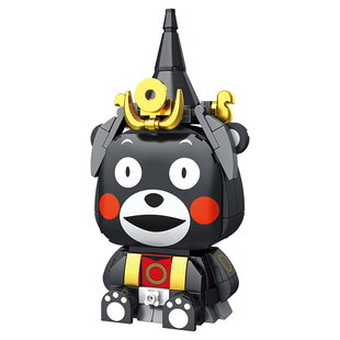 inbrixx积乎 正版熊本熊积木拼装玩具模型潮玩摆件儿童生日礼物