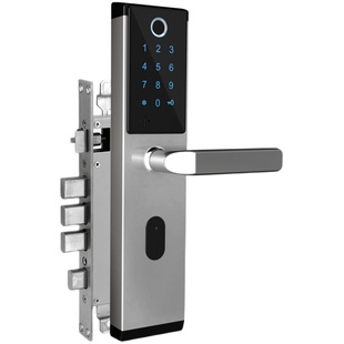 指纹锁家用防盗门密码锁磁卡刷卡锁防盗锁门锁电子锁智能锁大门锁