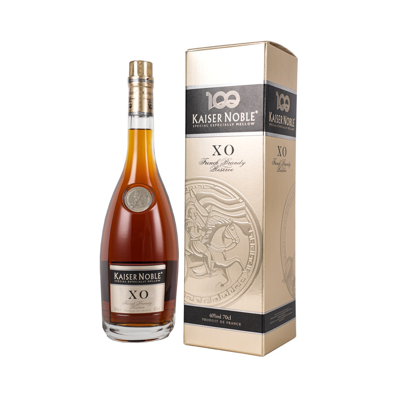 凯萨贵族法国进口XO洋酒白兰地700ml洋酒40度烈酒商务宴会送礼酒