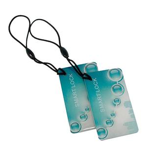 慧锁IC滴胶卡小区门禁会员卡玻璃门锁IC卡感应钥匙扣芯片ID智能锁