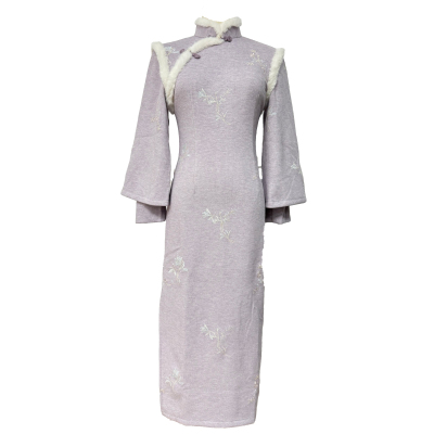 新中式改良旗袍年轻款少女显白