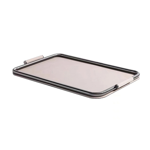 空合 现代轻奢透明玻璃酒具托盘书架 样板间酒吧客厅民宿会所摆件