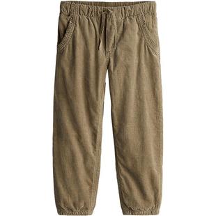 HM童装儿童男童女童裤子冬季棉质束脚灯芯绒长裤1246335