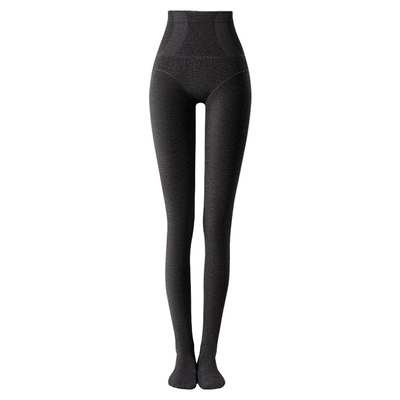 灰色连裤袜高个/小个子冬季加厚