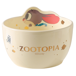 川岛屋迪士尼疯狂动物城餐具饭碗家用2026新款面碗儿童碗个人专用