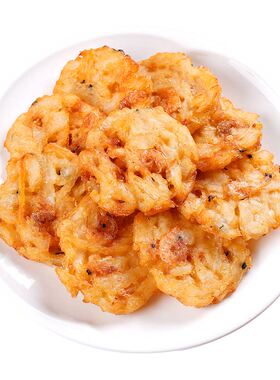 米兰虾饼整箱油炸半成品点心商用