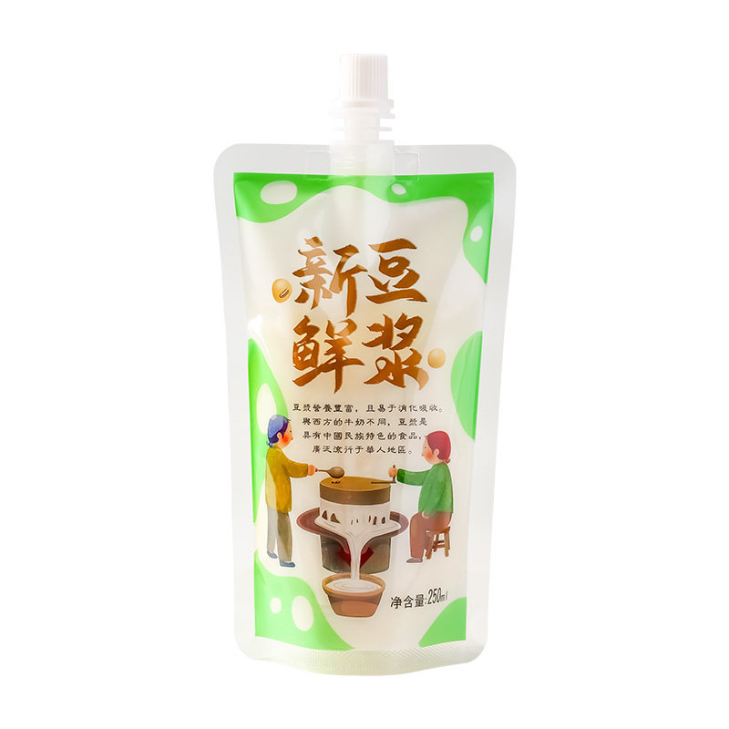商用豆浆袋一次性音乐节水袋酸梅汤包装袋吸嘴袋饮料螺蛳粉汤袋