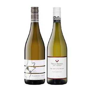VillaMaria长相思回首庄园半干白葡萄酒新西兰马尔堡750ml*2瓶
