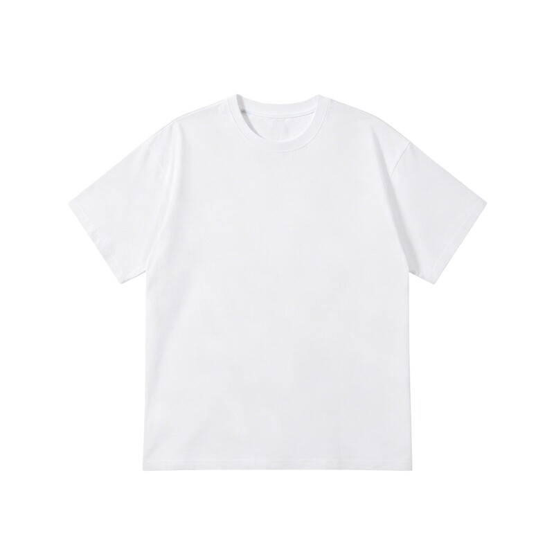 夏季纯棉白色短袖修身显瘦T恤女