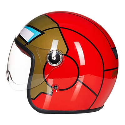 麦斯卡儿童头盔男孩摩托车