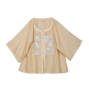 玉鸟紫藤 清水溪汉初国风原创汉服女长短袖圆领衫改良马面裙春秋