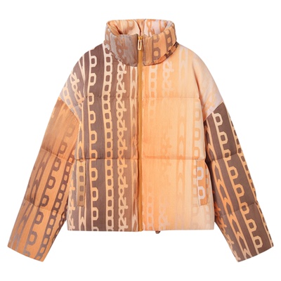 鸟家剪牌设计感面包服羽绒服