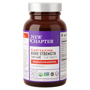 NewChapter新章海藻钙有机钙片女性补钙骨质疏松钙镁片中老年d3k2