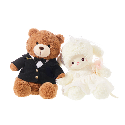 新婚送礼物绿光派对压床娃娃一对