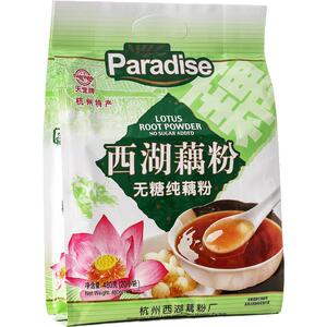 天堂牌无糖纯藕粉480g(20包)原味代早餐袋装杭州特产西湖藕粉食品