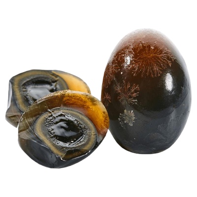 新鲜皮蛋松花蛋60g40枚丑鸭蛋无铅工艺农家自产糖心变蛋整箱4枚