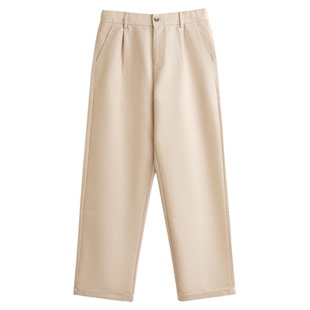 时尚简约百搭直筒高级感老钱风休闲裤西裤