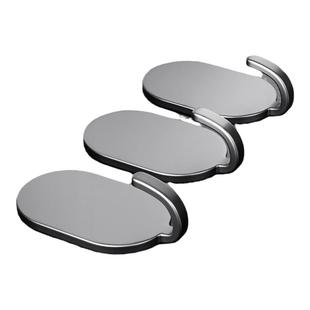 挂钩强力粘胶门后墙壁厨房贴墙无痕粘贴不锈钢免打孔强力承重粘钩