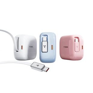 【iPhone17首选】图拉斯Yoga充电器伸缩线67W适用苹果华为iPhone17ProMax自带数据线充电头抽拉式快充电脑45W